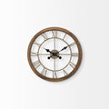 Mercana Mething Iii Gold Metal Clock