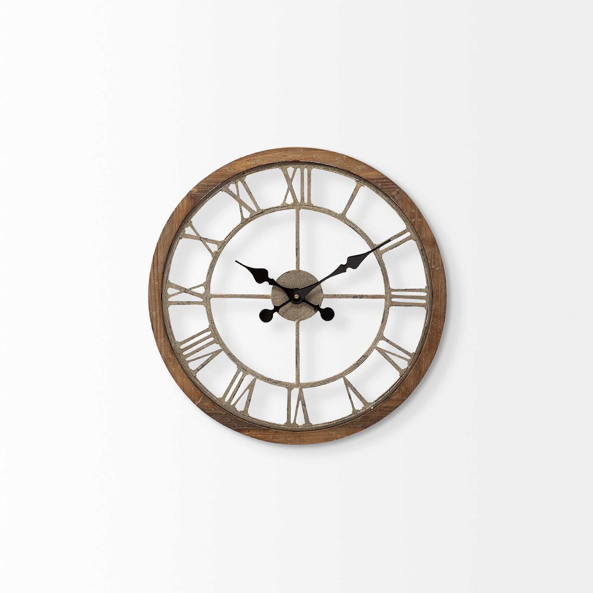 Mercana Mething Iii Gold Metal Clock