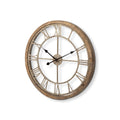 Mercana Mething Ii Gold Metal Clock