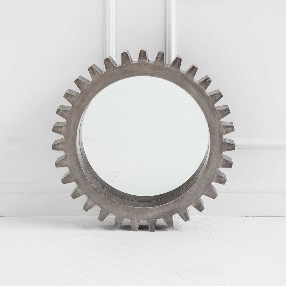 Mercana Sundance Ii Grey Wood Mirror