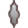 Mercana Tamanar Ii Brown Wood Framed Wall Mirror