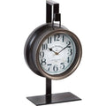 Mercana Taxz Black Metal Clock