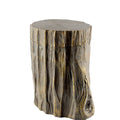 Willow I Small Brown Tree Stump Storage Box