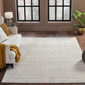 Meridian Chino Ivory Handmade Area Rug 86 X 116 86 X 116
