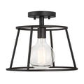 Meridian M60081 13 Wide Semi Flush Ceiling Fixture