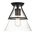 Meridian M60083 10 Wide Semi Flush Ceiling Fixture