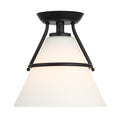 Meridian M60084 10 Wide Semi Flush Ceiling Fixture