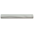 Somertile 0.75X6 Inch Antiguo Gris Oscuro Craquele Ceramic Torelo Trim Wall Tile 8 Tiles