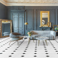 Merola Tile Betera Classique Blanco 22 3 4 X 22 3 4 Porcelain Floor And Wall Tile Pallet 15 Tiles