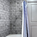 Somertile Biarritz Grey 3 In. X 6 In. X 9Mm Ceramic Wall Tile 44 Tiles 6.04 Sqft.