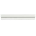 Somertile 1.25X7.875 Inch Blanca Brillo Zen Ceramic Moldura Trim Wall Tile 10 Tiles