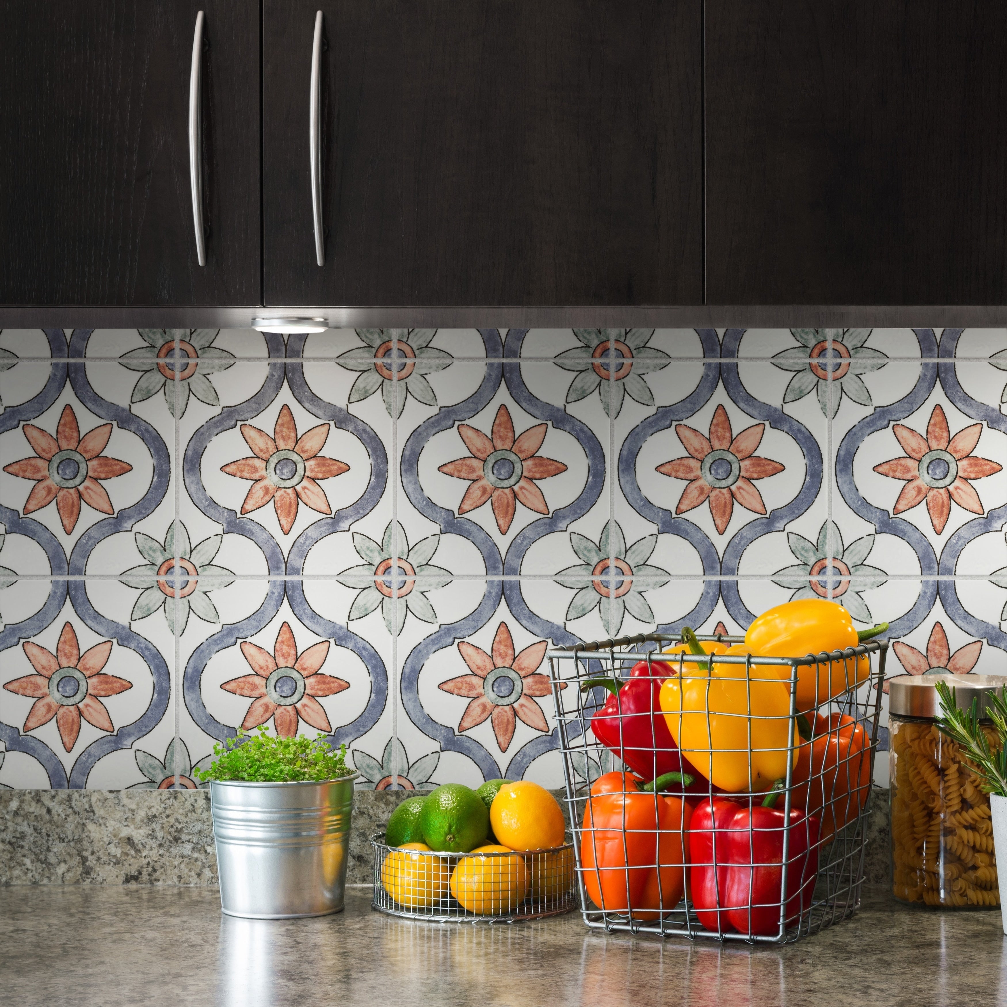 Somertile 7.875X7.875 Inch Borough Arco Ceramic Wall Tile 25 Tiles 10.76 Sqft.