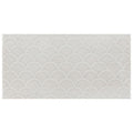 Somertile Camden D Cor Bianco 4X8 Inch Ceramic Wall Tile 50 Tiles 11.9 Sqft. Case