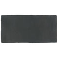 Somertile 3X6 Inch Gloucester Matte Satin Nero Ceramic Wall Tile 44 Tiles 6.02 Sqft. Case