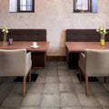 Somertile 8.75X8.75 Inch Anticato Bianco Porcelain Floor And Wall Tile 20 Tiles 11.25 Sqft.