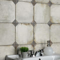 Somertile 8.75X8.75 Inch Anticato Decor Trapani Porcelain Floor And Wall Tile 20 Tiles 11.25 Sqft.