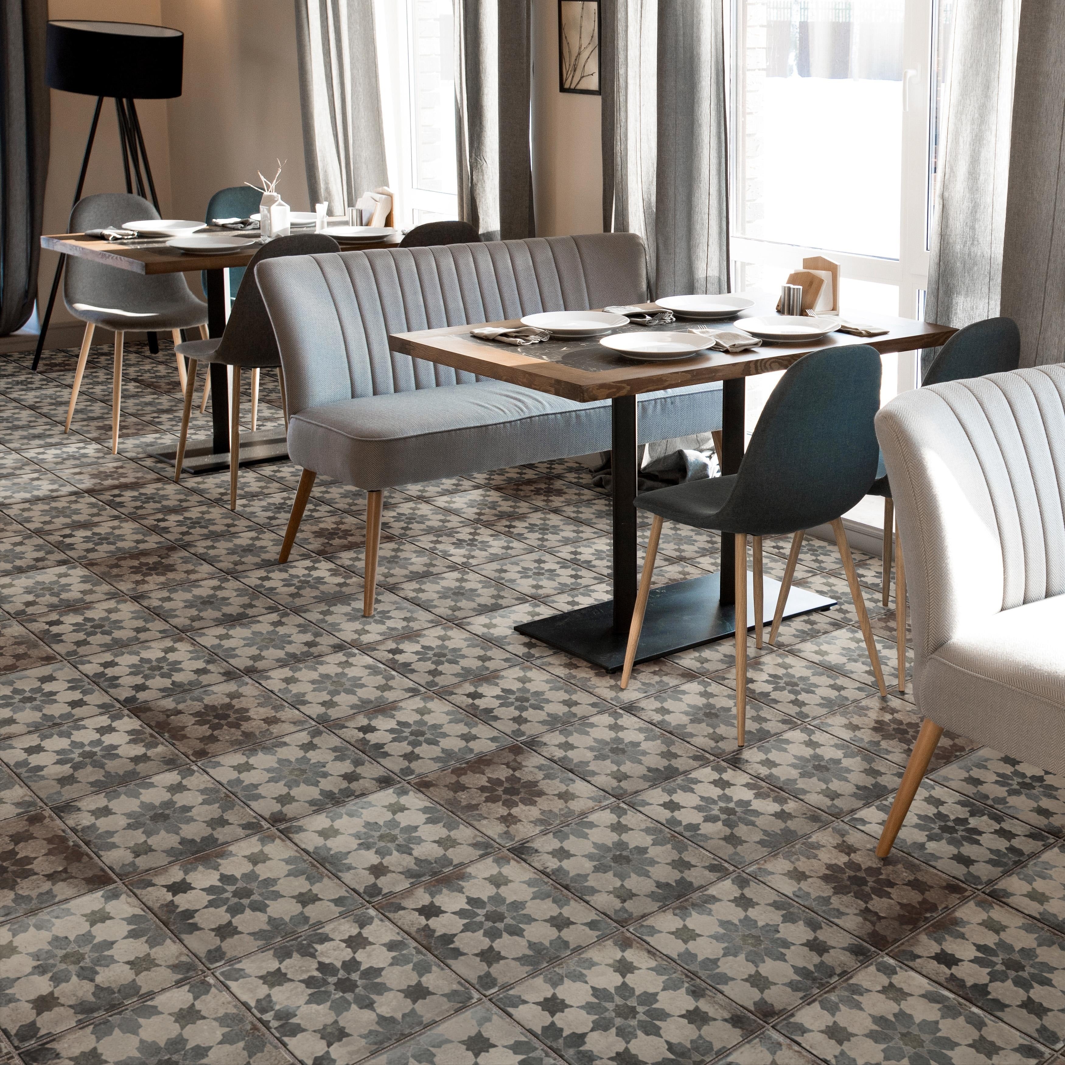 Somertile 8.75X8.75 Inch Anticato D Cor Varenna Porcelain Floor And Wall Tile 20 Tiles 11.25 Sqft.