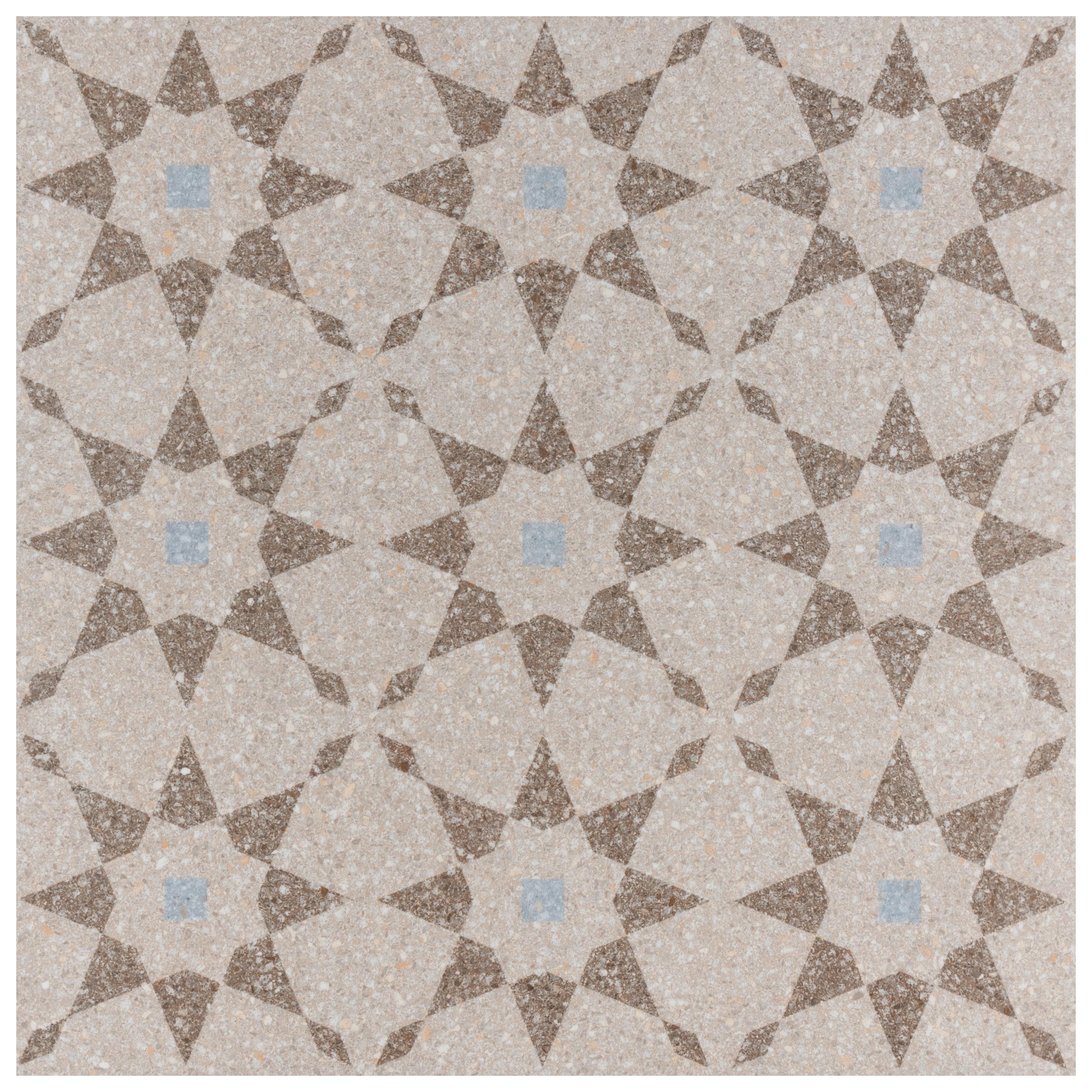 Somertile 11.5X11.5 Inch Piacenza Aventino Crema Porcelain Floor And Wall Tile 11 Tiles 10.55 Sqft.