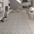 Somertile 11.5X11.5 Inch Piacenza Molise Crema Porcelain Floor And Wall Tile 11 Tiles 10.55 Sqft.