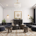 Merola Tile Fusione Intarsio Navona 23 1 2 X 23 1 2 Porcelain Floor And Wall Tile
