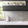 Somertile Harmonia Royal Bloom 13X13 Inch Ceramic Floor And Wall Tile 10 Tiles 12.19 Sqft. Case