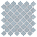 Somertile 12.375X12.5 Inch Antaeus Slate Porcelain Mosaic Floor And Wall Tile 10 Tiles 10.7 Sqft.