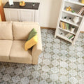 Somertile 17.63 In. X 17.63 In. Royals Aurora Sage Ceramic Floor And Wall Tile 5 Tiles 11.02 Sqft.