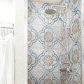 Somertile Kings Root Blossom 17.75X17.75 Inch Ceramic Floor And Wall Tile 5 Tiles 11.02 Sqft. Case