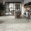 Somertile Royals Estrella White 17 5 8 In. X17 5 8 In. X 11Mm Ceramic Floor And Wall Tile 5 Tiles 11.02 Sqft.
