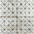 Somertile 17.625X17.625 Inch Royals Cathedral Sage Ceramic Floor And Wall Tile 5 Tiles 11.02 Sqft.