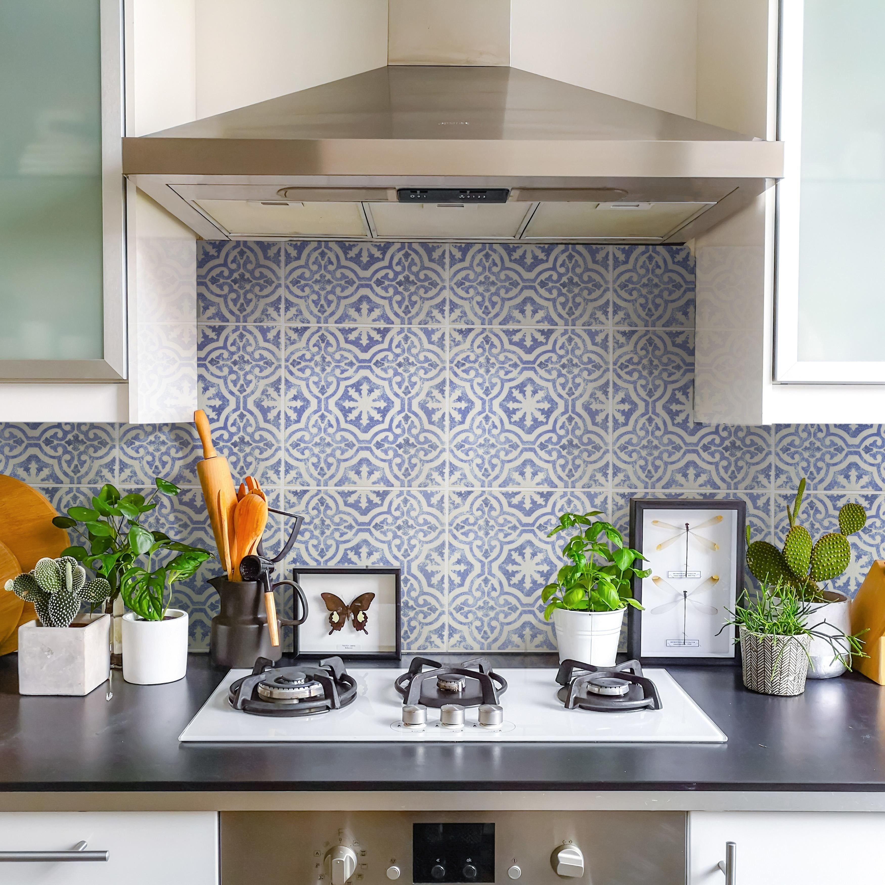 Somertile 12.75X12.75 Inch Clinker Alcazar Magnolia Quarry Floor And Wall Tile 6 Tiles 7.04 Sqft.