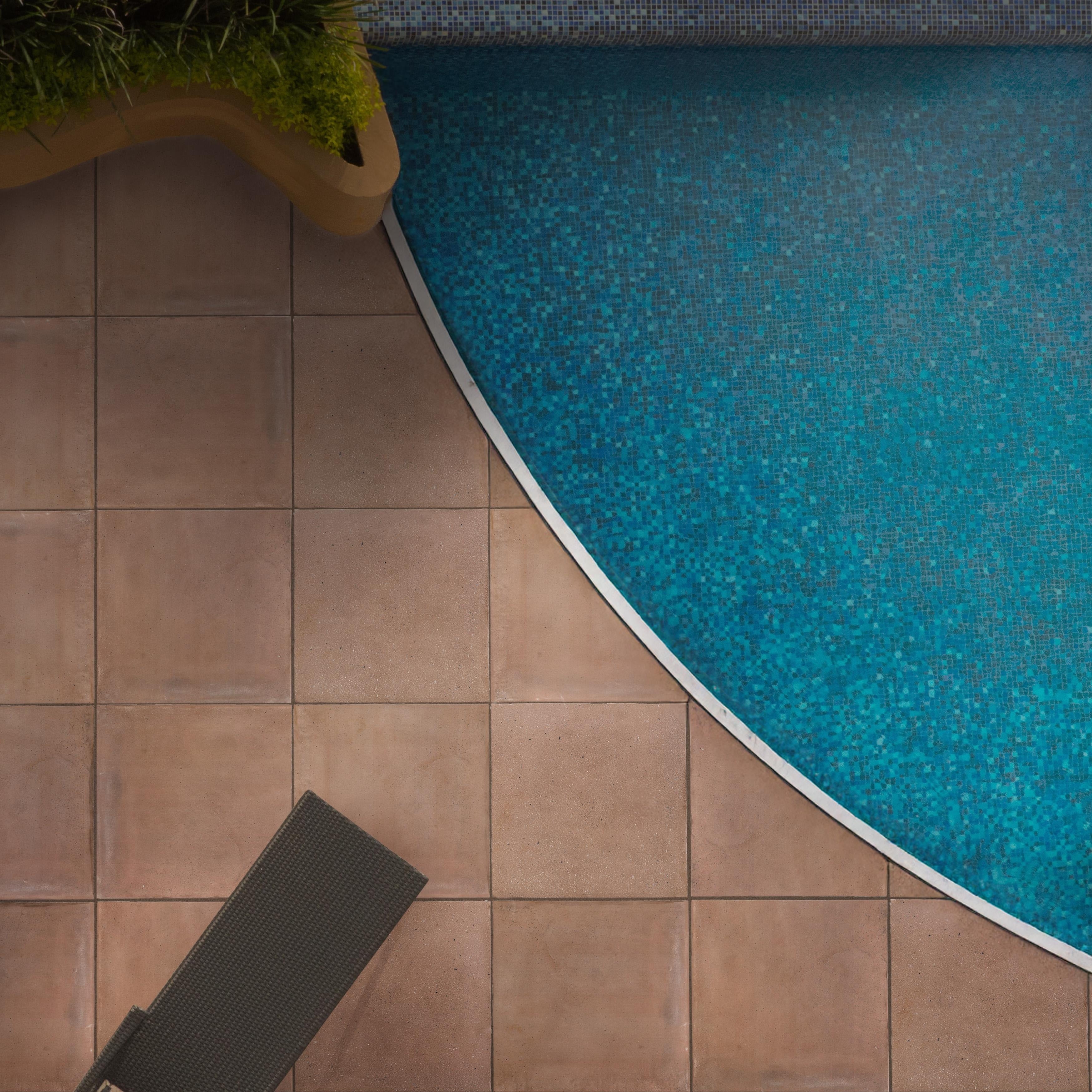 Merola Tile Lands Clay Loees Cotto 23 5 8 X 23 5 8 Porcelain Floor And Wall Tile Pallet 12 Tiles