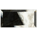 Somertile 2.875X5.875 Inch Luster Beveled Antique Mirror Glass Wall Tile 80 Tiles 10.95 Sqft. Case
