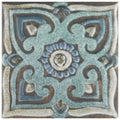 Somertile 7.875X7.875 Inch Aureole Decor Mix Ceramic Wall Tile. 25 Tiles 11.29 Sqft.