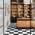 Somertile 17.88X17.88 Inch Buzzini Porcelain Floor And Wall Tile 5 Tiles 11.33 Sqft.