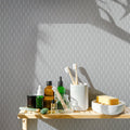 Somertile 10.25 X 11.75 Inch Renova Hex Glossy Light Grey Porcelain Mosaic Floor And Wall Tile 10 Tiles 8.56 Sqft.