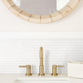 Somertile 10.25X11.75 Inch Victorian Hex Matte White Porcelain Mosaic Floor And Wall Tile 10 Tiles 8.54 Sqft.