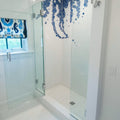Somertile 11X11 Inch Quarry White Porcelain Mosaic Floor And Wall Tile 10 Tiles 8.4 Sqft.