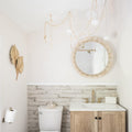 Somertile 2.75X23.5 Inch Lambris Blanc Porcelain Floor And Wall Tile 24 Tiles 11.88 Sqft.