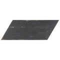 Somertile 7.125X16.375 Inch Lambris Naveta Negre Porcelain Floor And Wall Tile 13 Tiles 11.07 Sqft.