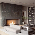 Merola Tile Reve Noir 23 1 2 X 47 1 8 Porcelain Floor And Wall Tile Pallet 8 Tiles