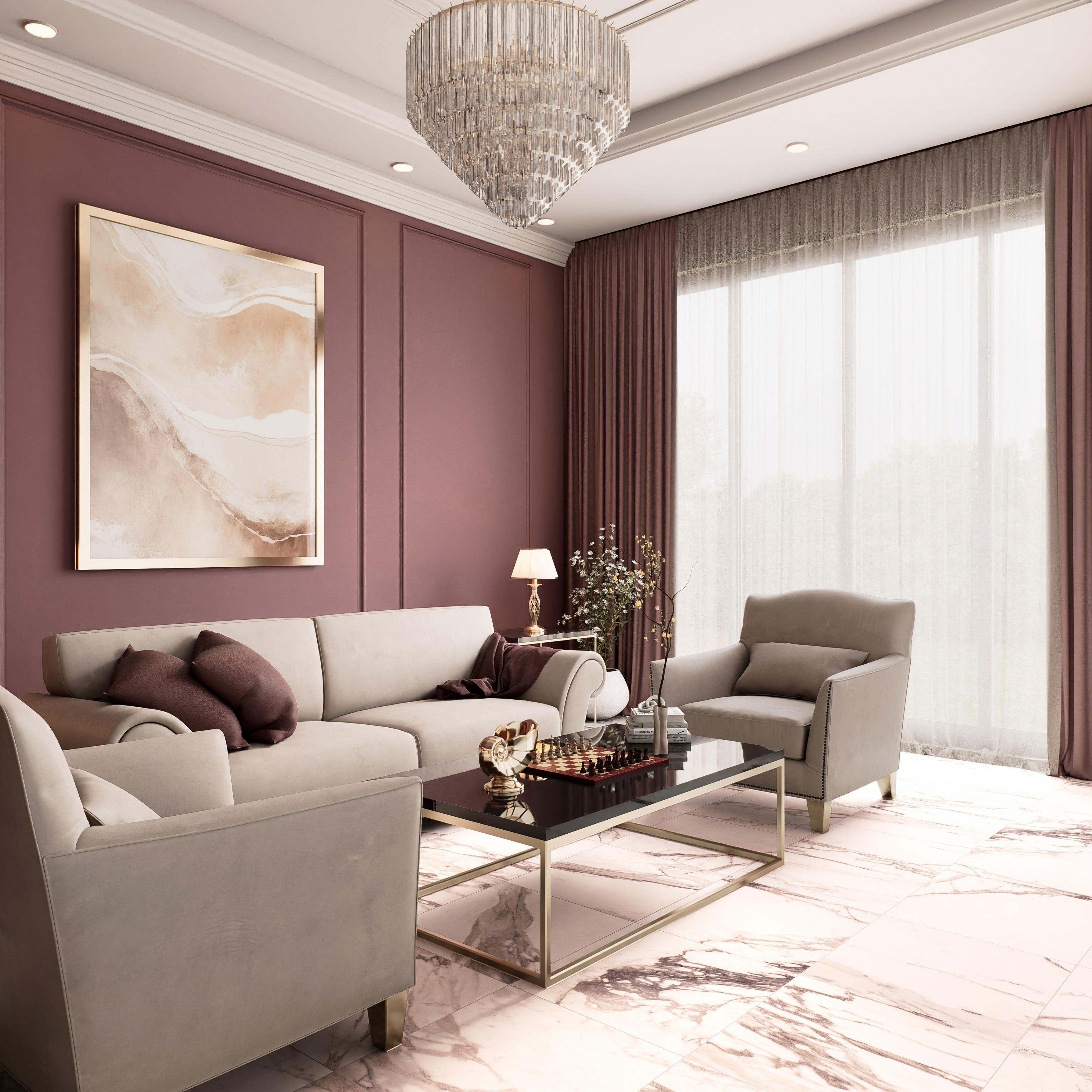 Merola Tile Reve Rose 23 1 2 X 23 1 2 Porcelain Floor And Wall Tile