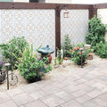 Somertile 7.75X7.75 Inch Renaissance Memory Ceramic Floor And Wall Tile 25 Tiles 11 Sqft.