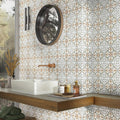 Somertile Revival Memory Mini 4X4 Inch Ceramic Floor And Wall Tile 27 Tiles 3.29 Sqft. Case