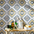 Somertile 0.375X7.875 Inch Rucoso Blanco Brillo Ceramic Pencil Listelo Trim Wall Tile 12 Tiles