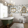 Merola Tile Saddle Tanned White 8 X 8 Ceramic Floor And Wall Tile Case 13 Tiles