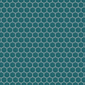 Somertile Tribeca Hex Jade 10 1 4 In.X 11 7 8 In. Porcelain Floor And Wall Mosaic Tile 10 Tiles 8.65 Sqft.