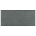 Somertile 3.5X7.75 Inch Thirties Black Ceramic Bullnose Floor And Wall Trim Tile 5 Tiles