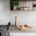 Somertile 7.75X7.75 Inch Thirties Grey Ceramic Floor And Wall Tile 25 Tiles 11 Sqft.