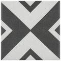 Somertile Twenties Vertex Mini 4X4 Inch Ceramic Floor And Wall Tile 27 Tiles 3.29 Sqft. Case